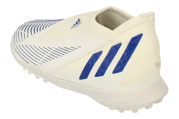 Adidas Predator Edge.3 Ll Tf Junior Football Boots Trainers  GX2637 - White Blue Gx2637 - Photo 0