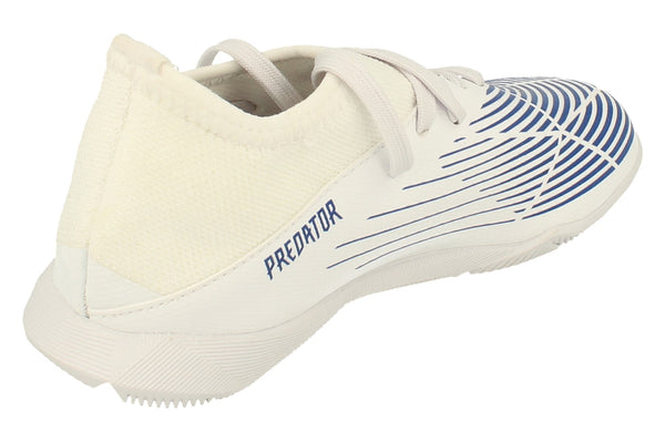 Adidas Predator Edge.3 In Junior Football Boots Trainers  GX2647 - White Blue Gx2647 - Photo 0