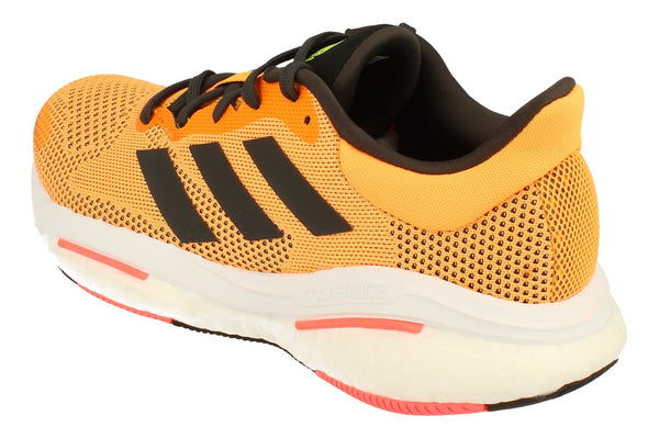 Adidas Solar Glide 5 Mens GX5470 - Orange Black White Gx5470 - Photo 0