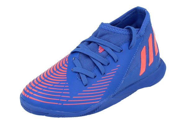 Adidas Predator Edge.3 In Junior Football Boots Trainers  GZ2892 - Blue Turbo Blue Gz2892 - Photo 0