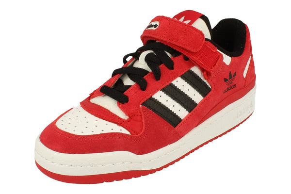 Adidas Originals Forum Low City Mens Trainers Sneakers  GZ3711 - Red Black White Gz3711 - Photo 0