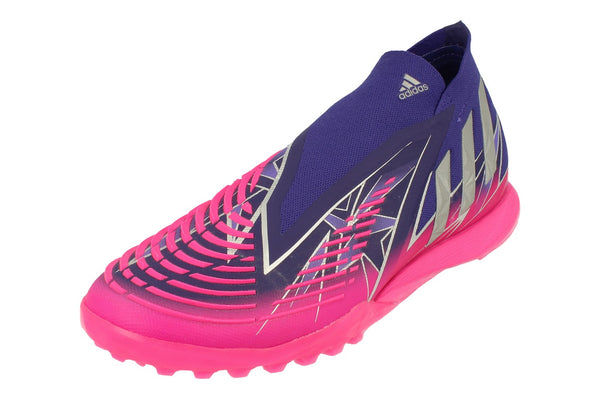 Adidas Predator Edge.1 Tf Mens Football Boots Trainers  GZ6448 - Purple Pink Silver Gz6448 - Photo 0