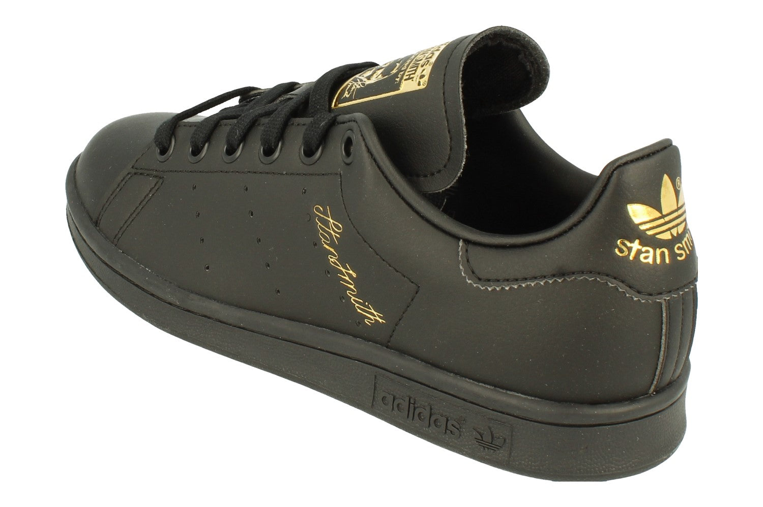 Stan smith shoes black and gold Outlet