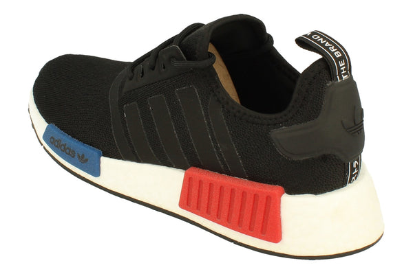 Adidas Originals Nmd_R1 Mens Trainers Sneakers GZ7922 - Black Blue Red Gz7922 - Photo 0