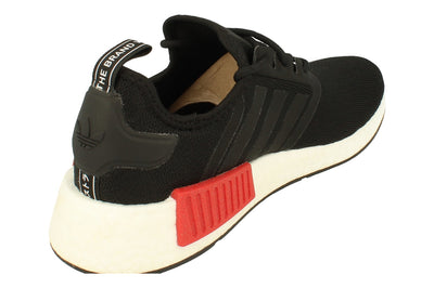 Adidas Originals Nmd_R1 Mens Trainers Sneakers GZ7922 - Black Blue Red Gz7922 - Photo 2