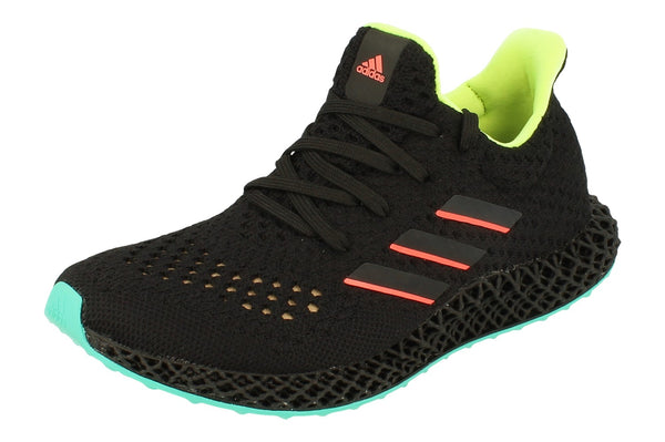 Adidas 4D Futurecraft Mens Sneakers  GZ8626 - Black Carbon Turbo Gz8626 - Photo 0