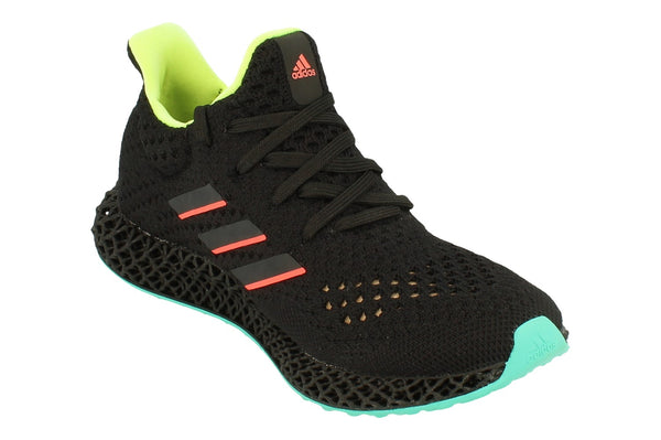 Adidas 4D Futurecraft Mens Sneakers  GZ8626 - Black Carbon Turbo Gz8626 - Photo 0
