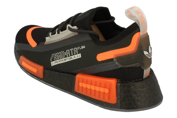 Adidas Originals Nmd_R1 Spectoo Mens Sneakers  GZ9264 - Black Orange Grey Gz9264 - Photo 0