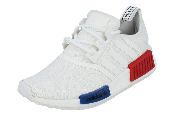 Adidas Originals Nmd_R1 Junior Sneakers  H02321 - White Blue Red H02321 - Photo 0