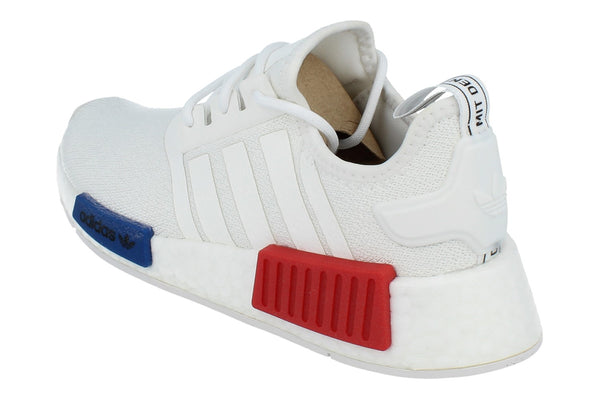Adidas Originals Nmd_R1 Junior Sneakers  H02321 - White Blue Red H02321 - Photo 0