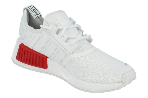 Adidas Originals Nmd_R1 Junior Sneakers  H02321 - White Blue Red H02321 - Photo 0