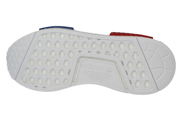 Adidas Originals Nmd_R1 Junior Sneakers  H02321 - White Blue Red H02321 - Photo 0