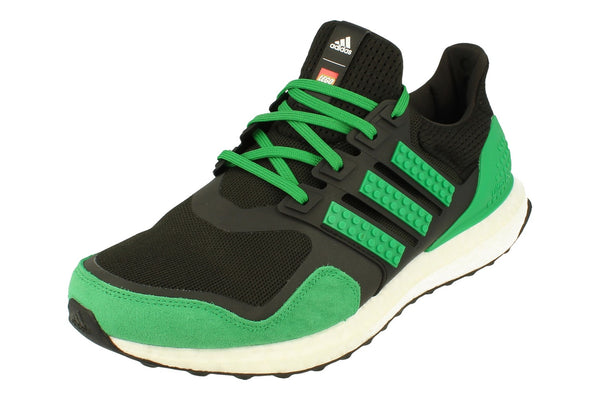 Adidas Ultraboost Dna X Lego Colo Mens Sneakers  H67954 - Black Green Black H67954 - Photo 0