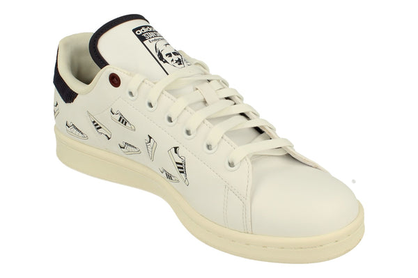 Adidas Originals Stan Smith Mens Trainers Sneakers  HP9855 - White White Navy Hp9855 - Photo 0