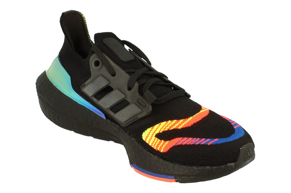 Adidas Ultraboost 22 Mens Sneakers  HQ0965 - Black Black Blue Hq0965 - Photo 0