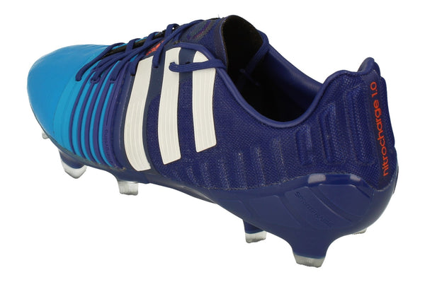 Adidas Nitrocharge 1.0 FG Mens Football Boots  - Purple White Blue M19052 - Photo 0
