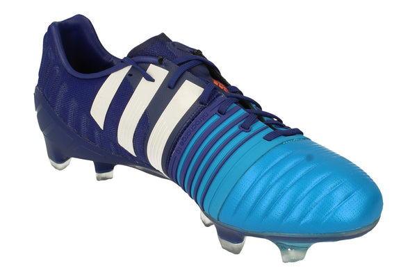 Adidas Nitrocharge 1.0 FG Mens Football Boots  - Purple White Blue M19052 - Photo 0
