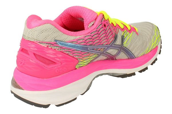 Asics Gel-Nimbus 18 Womens T650N  9397 - Silver Titanium Hot Pink 9397 - Photo 0