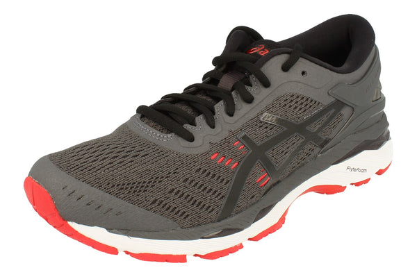 Asics Gel-Kayano 24 Mens T749N  9590 - Dark Grey Black Red 9590 - Photo 0