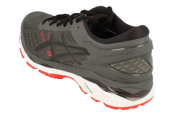 Asics Gel-Kayano 24 Mens T749N  9590 - Dark Grey Black Red 9590 - Photo 0