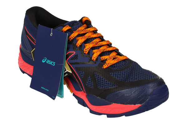Asics Gel-Fujitrabuco 6 G-Tx Womens T7F5N 400 - Blue Print Black 400 - Photo 0