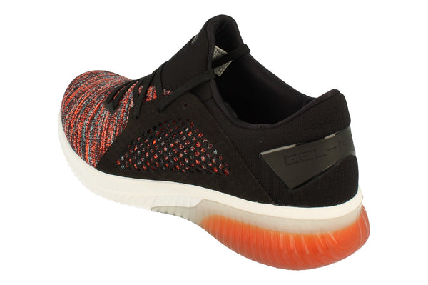 Asics Gel-Kenun Knit Mens T832N  3090 - Shocking Orange Black 3090 - Photo 0