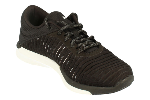 Asics Fusex Rush Adapt Womens T885N  9001 - Black White Dark Grey 9001 - Photo 0