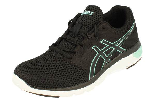 Asics Gel-Moya Womens T891N  9090 - Black Aruba Blue 9090 - Photo 0